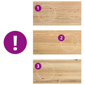 Fönsterbänkar 2 st obehandlad 80x40x2 cm massiv ek