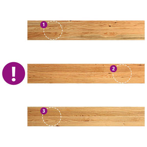 Fönsterbänkar 2 st ljusbrun 120x20x2 cm massiv ek