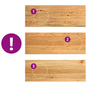 Fönsterbänkar 2 st ljusbrun 70x30x2 cm massiv ek