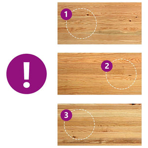 Fönsterbänkar 2 st ljusbrun 80x40x2 cm massiv ek