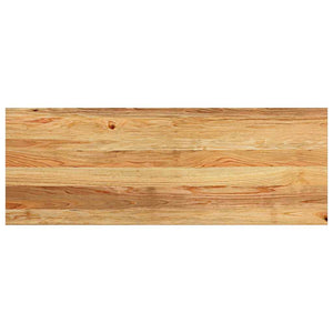 Fönsterbänkar 2 st ljusbrun 110x40x2 cm massiv ek