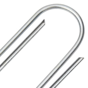 Markpinne U-format 50 st 15x3,5 cm galvaniserat stål