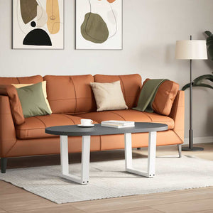 Soffbordsben V-formade 2 st vita 60x(42-43,3) cm stål