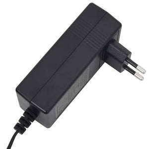 Massagefåtölj med uppresningshjälp vinröd tyg