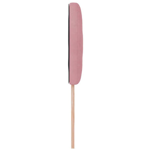 LED huvuddyna med huvudgavel Rosa 100 cm Konstläder