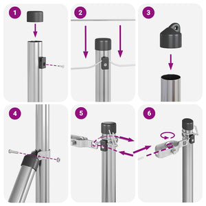 Stängselstolpe 52 pcs Grå 3,2 x 3,2 x 120 cm