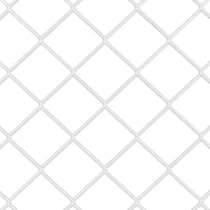 Stängselstolpe Silver 10 x 0,4 m (60 x 60 mm nät) Stål