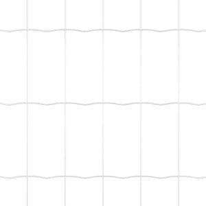 Stängsel med stolpe Silver 0,6 x 25 m Stål och PVC