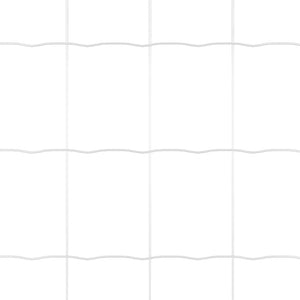 Stängsel med stolpe Silver 0,8 x 10 m Stål