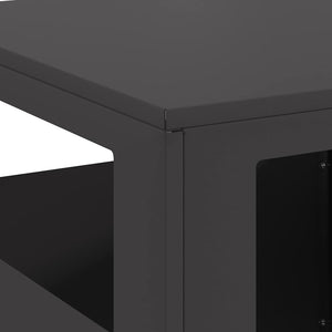 Eldstad Svart 35 x 35 x 100 cm Stål