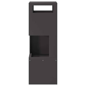 Eldstad Svart 35 x 35 x 100 cm Stål