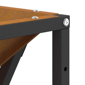 Eldstad Brun 80 x 80 x 40 cm Stål