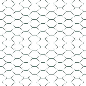 Stängselstolpe Grön 25 x 1,4 m (25 mm nät) Stål och PVC