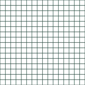 Stängselstolpe Grön 10 x 1,2 m (16 x 16 mm nät) Stål och PVC