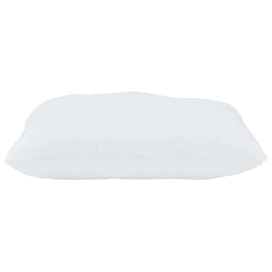 Kudde med kudde 2 pcs Vit 61 x 41 x 20 cm Polyester