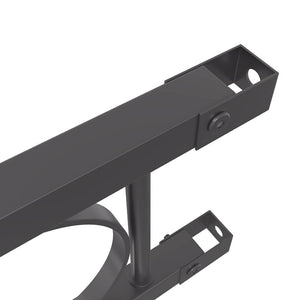 Staketdel Grå 170 x 150 cm Stål