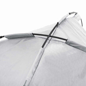 Hundsäng Silvergrå s Stål