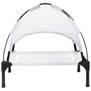 Hundsäng Silvergrå s Stål