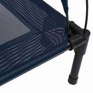 Hundsäng Marinblå s Stål