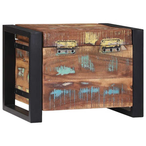 Förvaringskistor 40 x 30 x 30 cm Massivt återvunnet trä