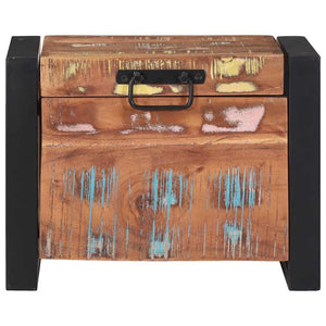 Förvaringskistor 40 x 30 x 30 cm Massivt återvunnet trä