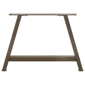 Soffbordsben A-formade 2 st 70x(42-43) cm stål