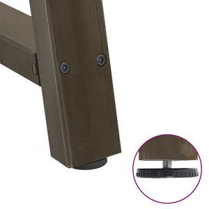 Soffbordsben A-formade 2 st 70x(42-43) cm stål