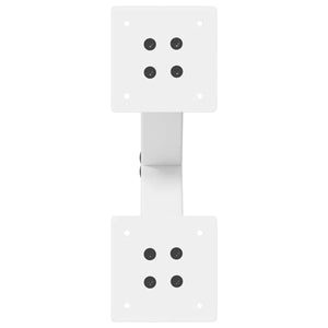 Soffbordsben X-formade 2 st vita 30x(30-31) cm stål