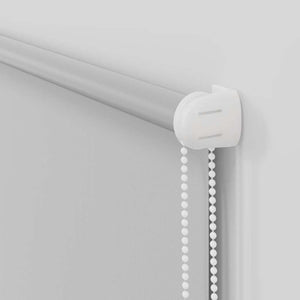 Rullgardin mörkläggning ljusgrå 95x230 cm tyg bredd 90,7 cm