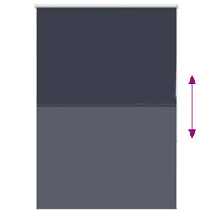 Rullgardin mörkläggning marin 90x130 cm tyg bredd 85,7 cm