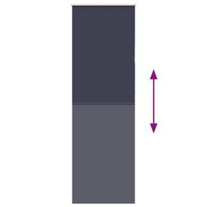 Rullgardin mörkläggning marin 85x230 cm tyg bredd 80,7 cm