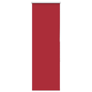 Rullgardin mörkläggningsröd 50x130 cm tyg bredd 45,7 cm