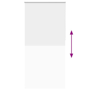 Rullgardin mörkläggning vit 90x210 cm tyg bredd 85,7 cm