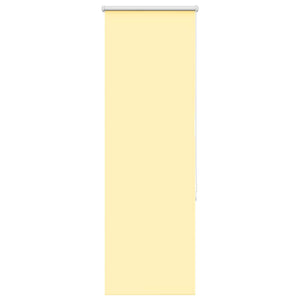 Rullgardin mörkläggningsgul 55x150 cm tyg bredd 50,7 cm