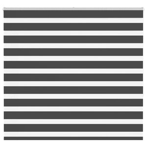 Rullgardin zebra svart 165x150 cm tyg bredd 160,9cm polyester