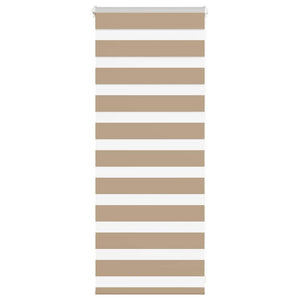 Rullgardin zebra 65x100 cm tyg bredd 60,9 cm polyester