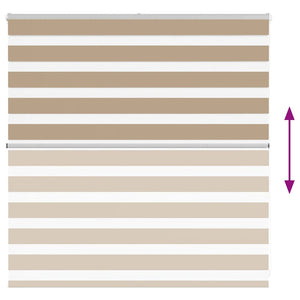 Rullgardin zebra 150x100 cm tyg bredd 145,9 cm polyester