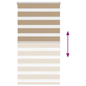 Rullgardin zebra 70x150 cm tyg bredd 65,9 cm polyester