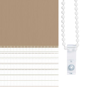 Rullgardin zebra 55x200 cm tyg bredd 50,9 cm polyester