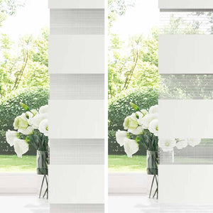 Rullgardin zebra 65x200 cm tyg bredd 60,9 cm polyester