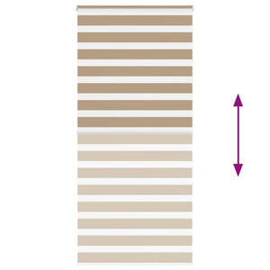 Rullgardin zebra 100x200 cm tyg bredd 95,9 cm polyester