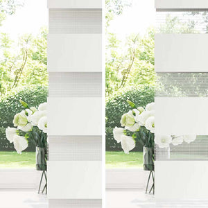 Rullgardin zebra 130x200 cm tyg bredd 125,9 cm polyester