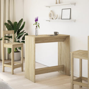 Barbord sonoma-ek 102x50x103,5 cm konstruerat trä