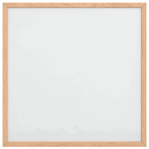 Magnetisk whiteboard med ram i massiv furu 40x40 cm
