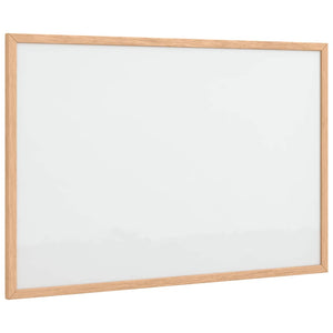 Magnetisk whiteboardtavla med massiv fururam 60x40 cm