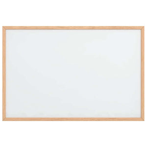 Magnetisk whiteboardtavla med massiv fururam 60x40 cm