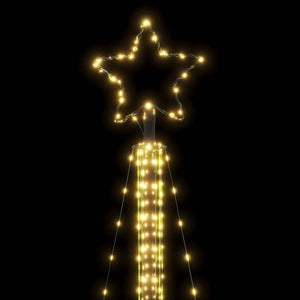 LED julgran 525 LEDs varmvit 302 cm