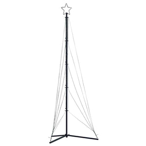 LED julgran 525 LEDs flerfärgad 302 cm