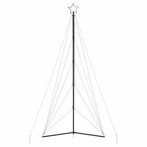 LED julgran 615 LEDs varmvit 404,5 cm