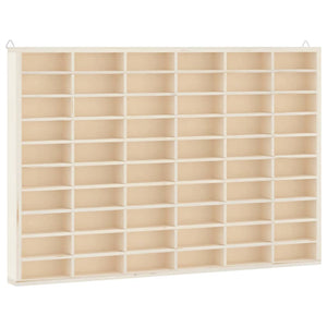 Trämonter för samlarobjekt med 60 fack 60x4,5x40,5cm